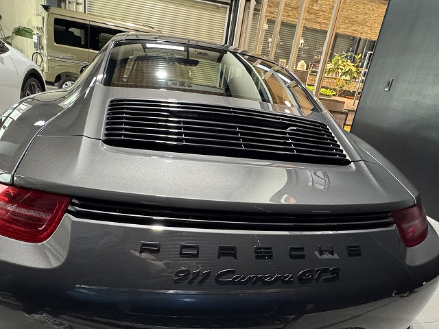 完成 4 - トータルカービューティIIC ポルシェ 911カレラGTS セラミックコーティング施工後 完成写真 習志野