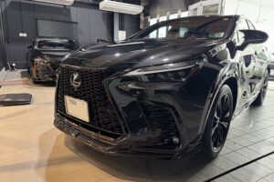 レクサスNX450h＋　プロテクションフィルム施工後　完成写真　世田谷区