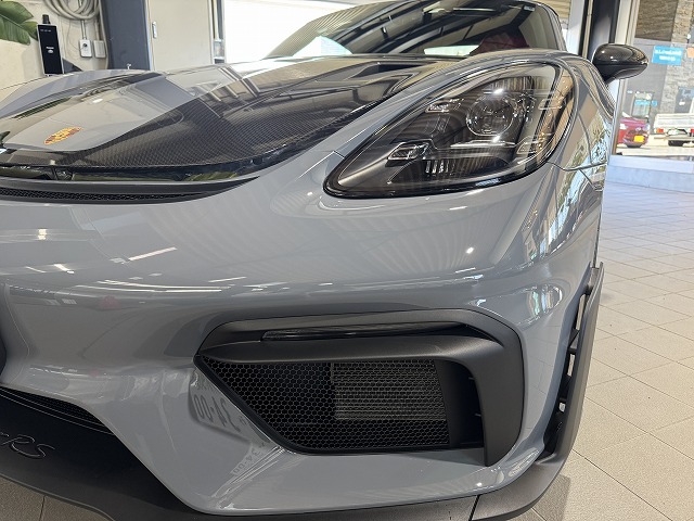 ポルシェ　718スパイダーRS　セラミックコーティング施工後　完成写真　横浜