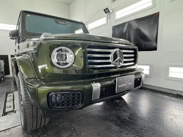 0001 - トータルカービューティIIC メルセデスベンツ AMG G63 プロテクションフィルム施工前 市川市