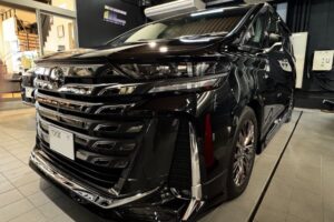 トヨタ ヴェルファイア コーティング施工後　完成写真　つくば市