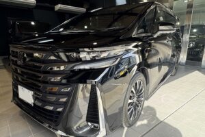 トヨタ ヴェルファイア　コーティング施工後　完成写真　市川市