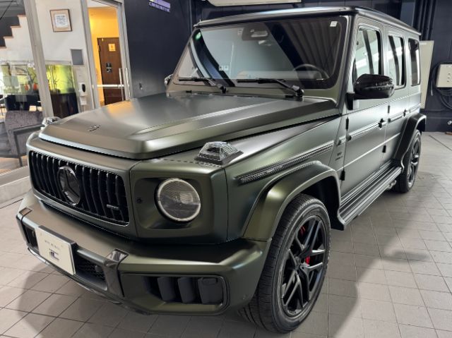 メルセデスベンツ AMG G63　プロテクションフィルム施工後　マットカラーチェンジ　市川市