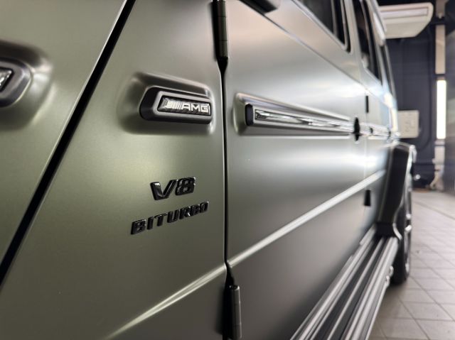 メルセデスベンツ AMG G63　プロテクションフィルム施工後　マットカラーチェンジ　市川市