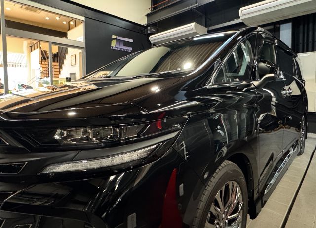 トヨタ ヴェルファイア コーティング施工後　完成写真　つくば市