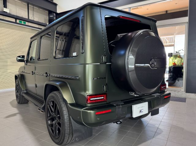 メルセデスベンツ AMG G63　プロテクションフィルム施工後　マットカラーチェンジ　市川市