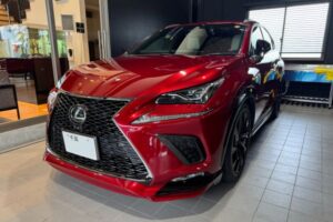 レクサス NX300　セラミックコーティング施工後　完成写真　千葉市