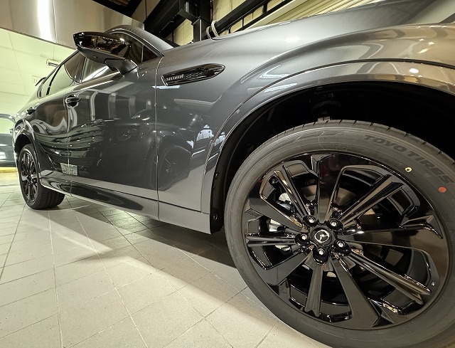 083 - トータルカービューティIIC マツダ CX60 セラミックコーティング施工後 完成写真 千葉市