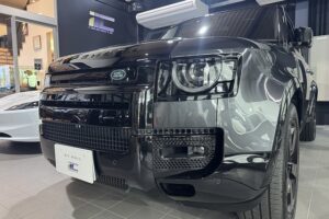 ランドローバー　ディフェンダー　セラミックコーティング施工後　完成写真　墨田区