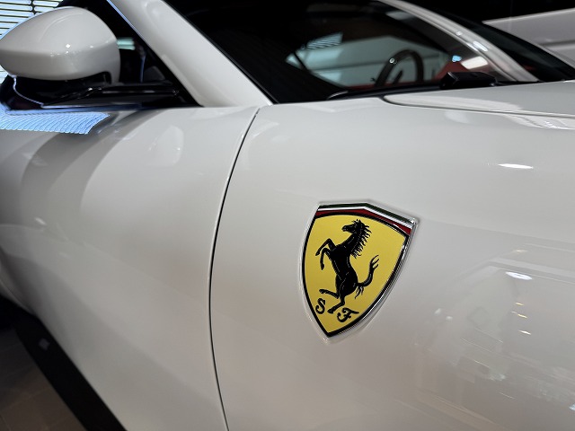 フェラーリ ローマスパイダー　プロテクションフィルム施工後　完成写真　港区