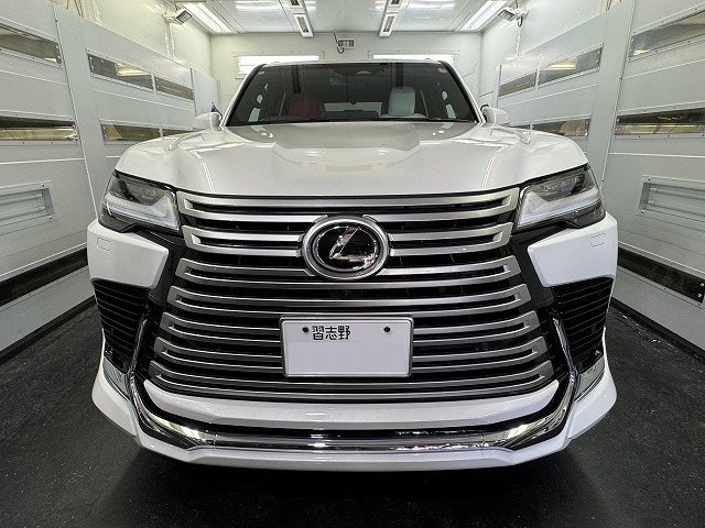 015 1 - トータルカービューティIIC レクサスLX600 セラミックコーティング施工後完成写真 習志野市