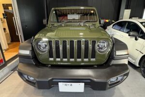 Jeep ラングラールビコン　セラミックコーティング施工後　完成写真　いすみ市
