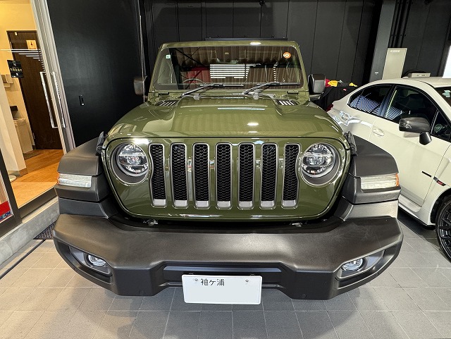 Jeep ラングラールビコン　セラミックコーティング施工後　完成写真　いすみ市