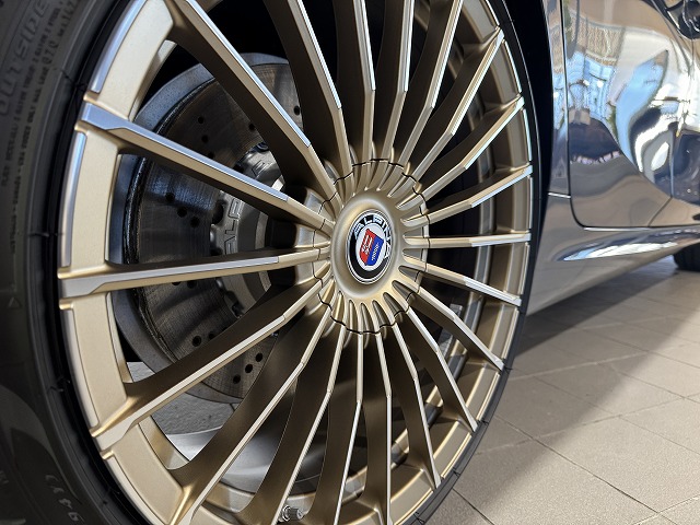 アルピナ B3GT Limousine　ホイールコーティング　品川区