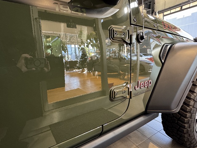 Jeep ラングラールビコン　セラミックコーティング施工後　完成写真　いすみ市
