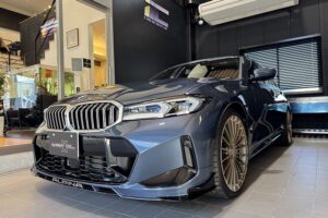 アルピナ B3GT Limousine　セラミックコーティング施工後　完成写真　品川区