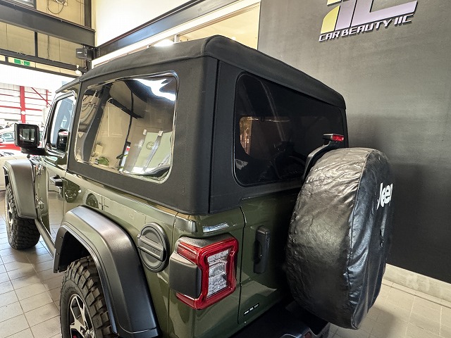 Jeep ラングラールビコン　セラミックコーティング施工後　完成写真　いすみ市