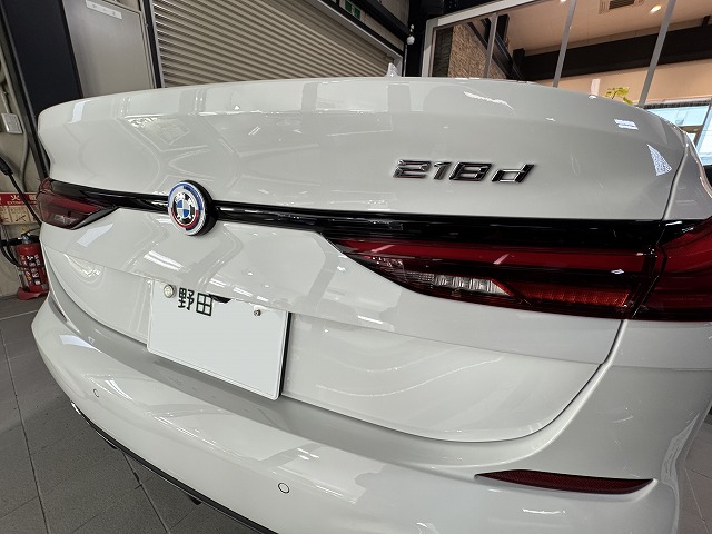 BMW 218d　流山市　セラミックコーティング施工後完成写真