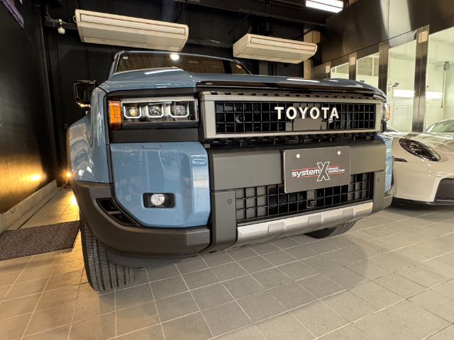 トヨタ　ランドクルーザー250　セラミックコーティング施工後完成写真　習志野市