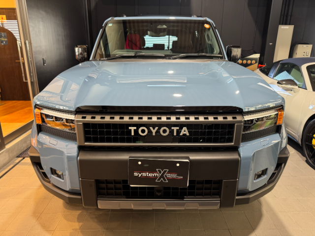 トヨタ　ランドクルーザー250　セラミックコーティング施工後完成写真　習志野市