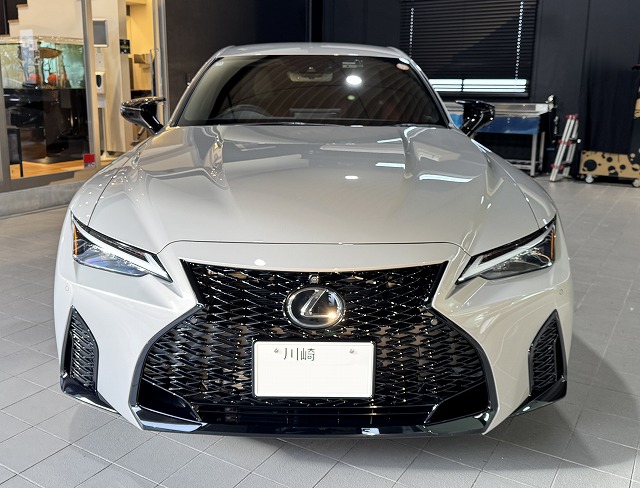 レクサスIS500　セラミックコーティング施工後　完成写真　川崎市