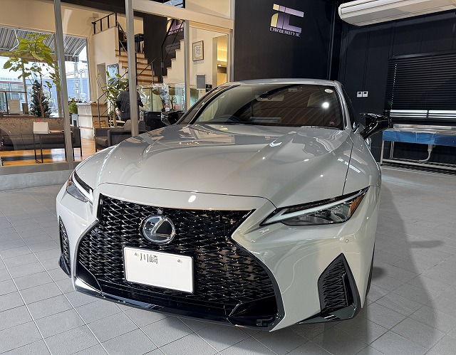 119 - トータルカービューティIIC レクサスIS500 プロテクションフィルム施工後 完成写真 川崎市