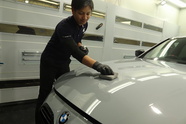 BMW M440īにカーコーティング施工完了4