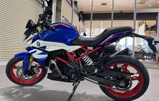 BMW G310Rにセラミックコーティング・System Xを施工