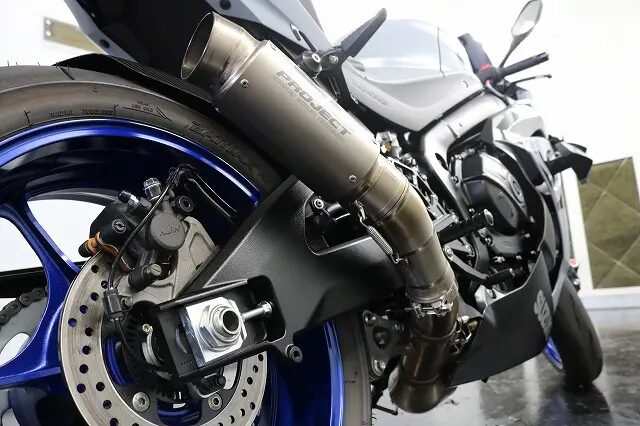 スズキGSX-R1000R バイクコーティング施工後 リア - トータルカービューティIIC スズキGSX-R1000R バイクコーティング施工後 リア