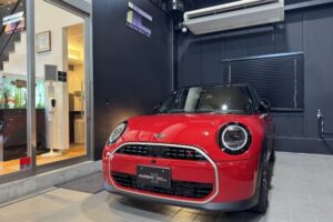 MINIクーパーSにカーコーティングの施工完了