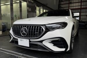 メルセデスベンツAMG E53にカーコーティング施工。
