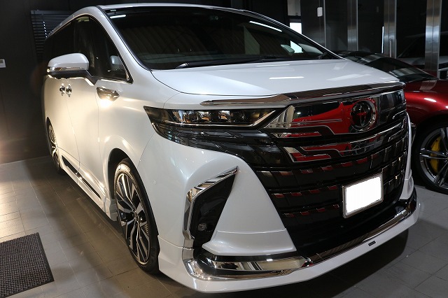 トヨタ アルファード カーコーティング 千葉