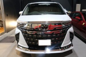 トヨタ アルファード カーコーティング施工中 千葉 5