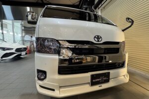 トヨタ ハイエース カーコーティング 施工完了
