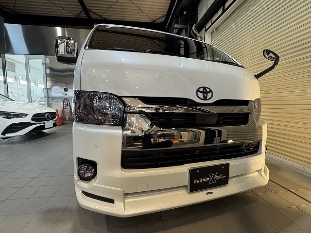 トヨタ ハイエース カーコーティング 施工完了