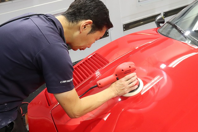 フェラーリ308 ハードフィニッシュ研磨