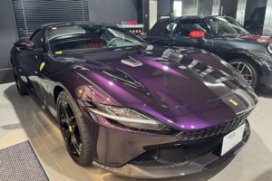 フェラーリローマスパイダー コーティング施工 完了