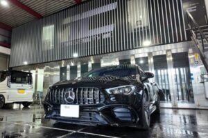 ベンツAMG CLA45Sにプロテクションフィルム施工千葉県市川市よりご来店のアイキャッチ画像