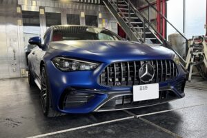 メルセデスベンツAMG CLE53にカーコーティング sekoukannryou