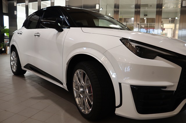 レクサスLBX MORIZO RR カーコーティング施工後3