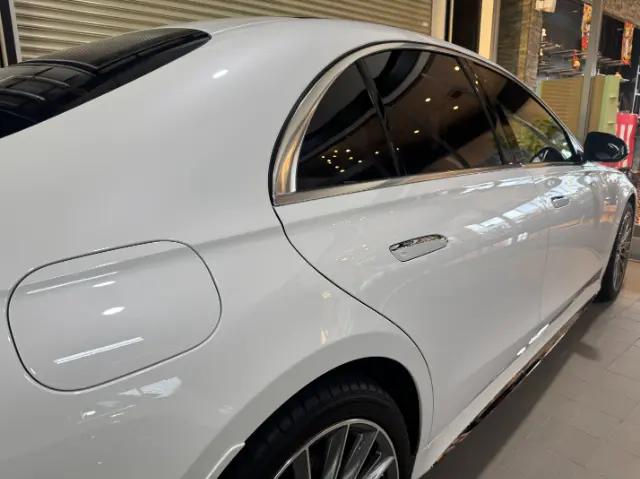 完成 14 - トータルカービューティIIC メルセデスベンツ S580 新宿区 セラミックコーティング施工後完成写真
