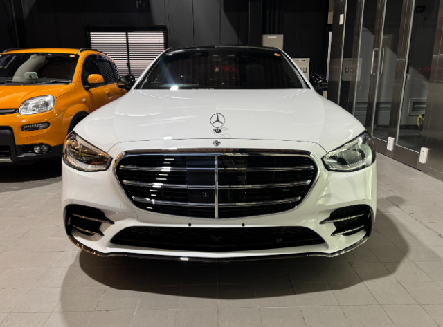 メルセデスベンツ S580　新宿区　セラミックコーティング施工後完成写真