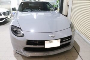 日産フェアレディZにカーコーティング 施工完了