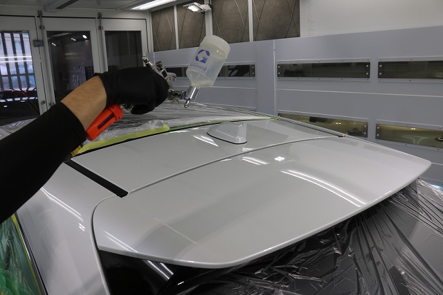 茨城県 龍ヶ崎市 カーコーティング トヨタハリアー2