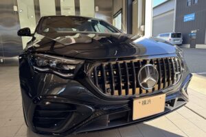 メルセデスベンツ E53AMG　横浜市　セラミックコーティング施工後　完成写真