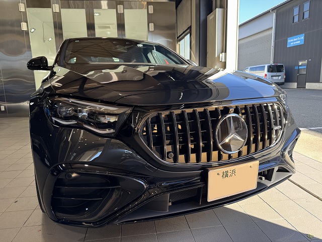 メルセデスベンツ E53AMG　横浜市　セラミックコーティング施工後　完成写真