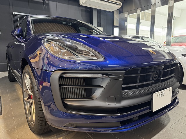 ポルシェ マカンGTS 世田谷区　セラミックコーティング施工後　完成写真