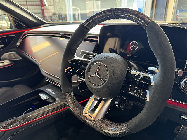 メルセデスベンツ E53AMG　横浜市　セラミックコーティング施工後　完成写真