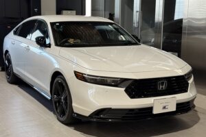 ホンダ アコード　千葉市　セラミックコーティング施工後　完成写真