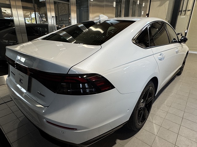 ホンダ アコード　千葉市　セラミックコーティング施工後　完成写真